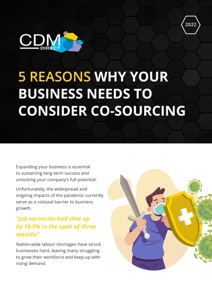 PDF Cover - 5 Reasons Why Your Business Needs To Consider Co-Sourcing